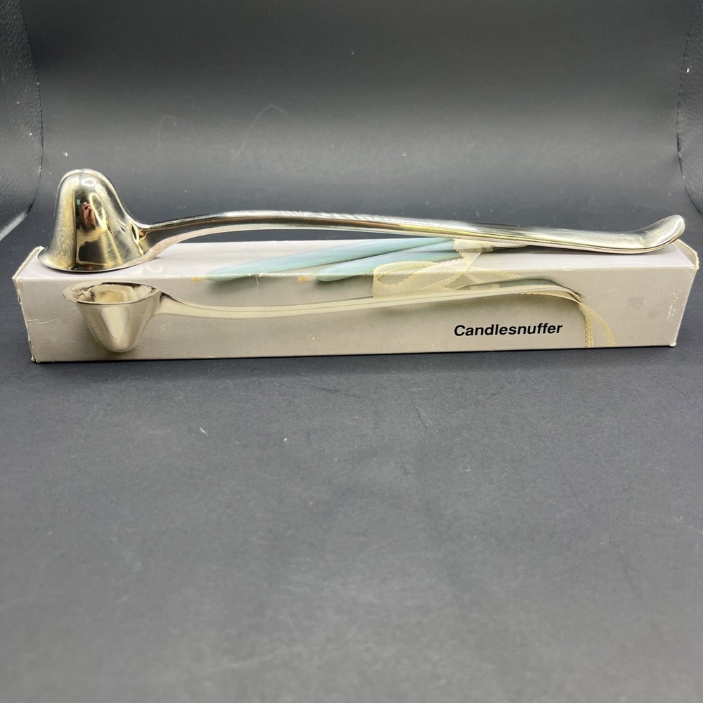 Oneida Silversmiths Candle Snuffer Silver Plate 9.75"